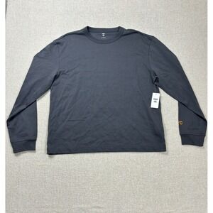 Mode Of One Mens Long Sleeve Statue Of Liberty Shirt Size Large / L Gray